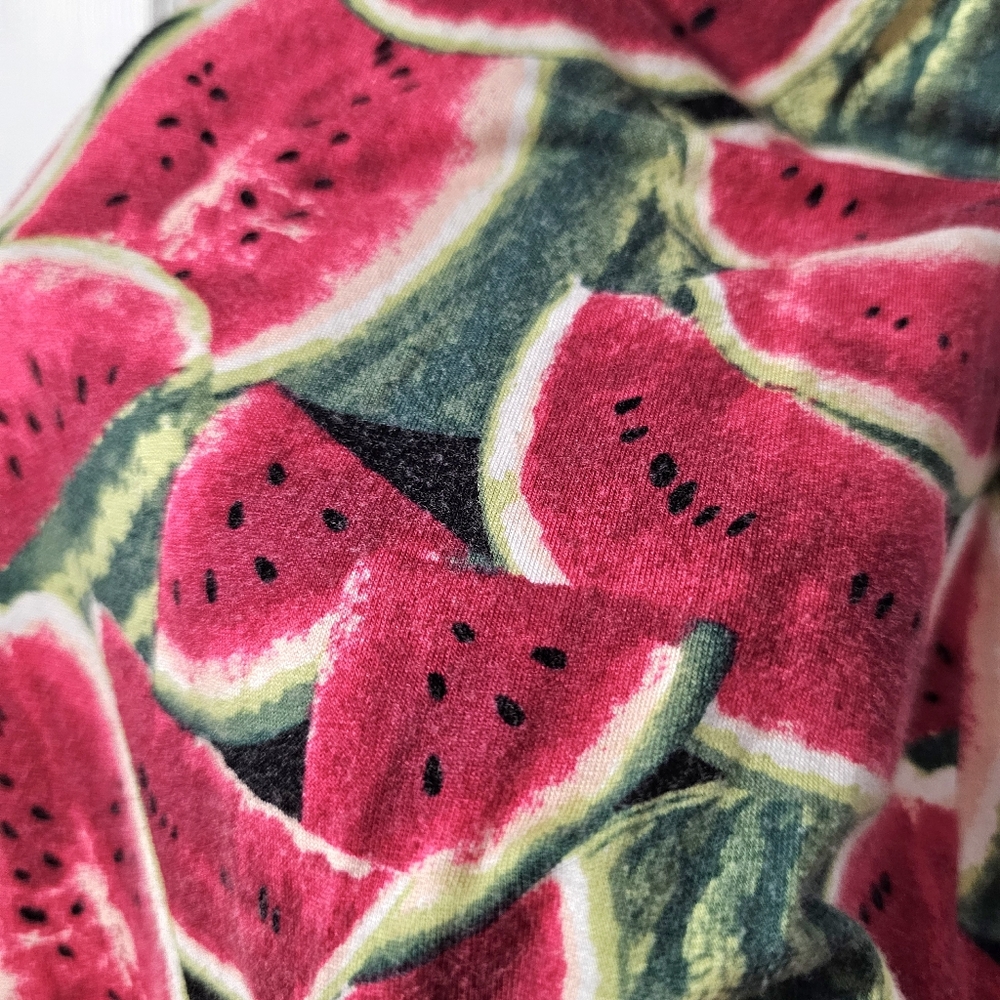 Forever 21 Watermelon Print Bodysuit - Size L - Picture 10 of 13